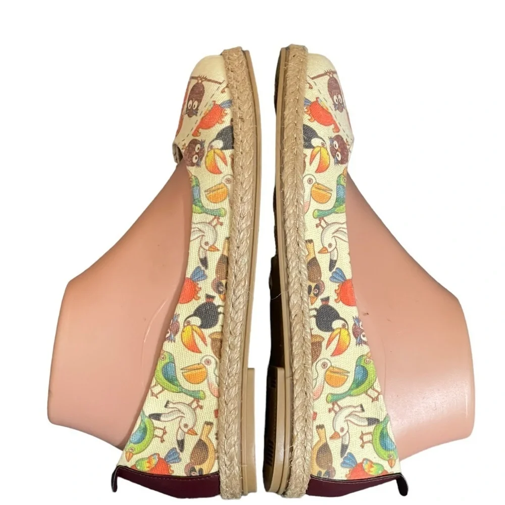 Goby Espadrilles Birds Flowers & Sun - Size 37